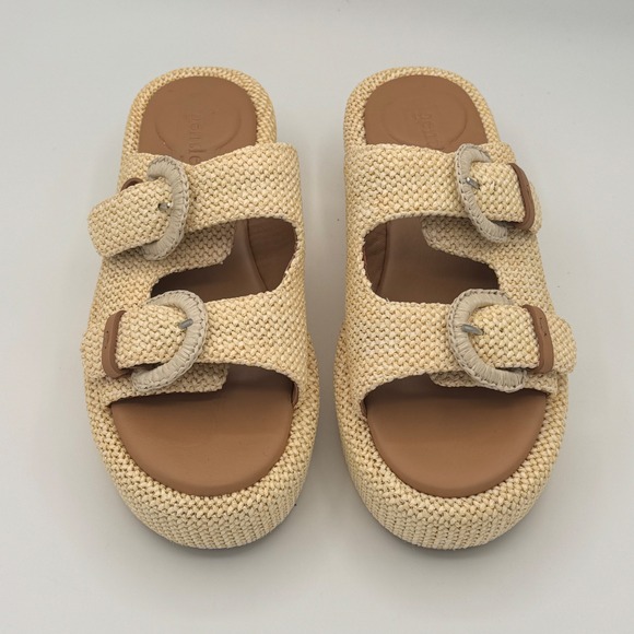 Gentle Souls by Kenneth Cole
Women's Theresa Double Buckle Platform Sandals 6.5 - Picture 2 of 8